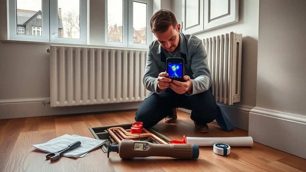 Central Heating Leak Detection Hoxton N1 in Hampton