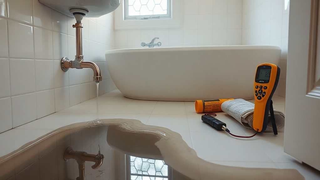 Insurer-ready escape of water trace and access report in Hampton